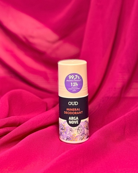 Dezodorant mineralny OUD Arganove roll‑on 50 ml