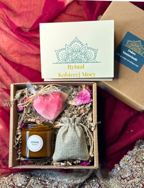 Pudełko prezentowe "Dobre Nastawienie" - pełne kobiecej mocy