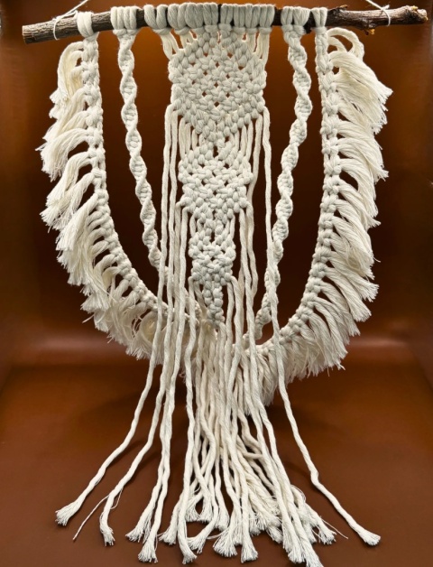 🧵 Makrama Duża – rytuał przestrzeni🧵 Makrama Duża – rytuał przestrzeni