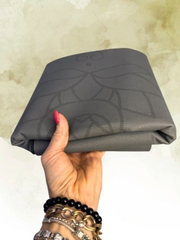 émoa Podróżna Składana Mata do Jogi TPE Czarna