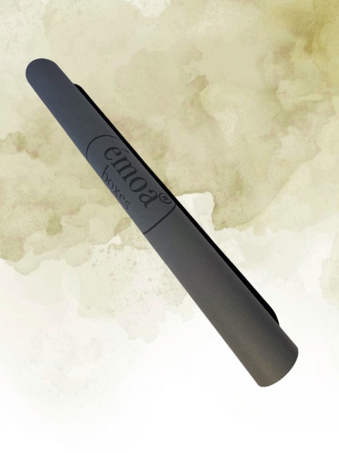 émoa Podróżna Składana Mata do Jogi TPE Czarna