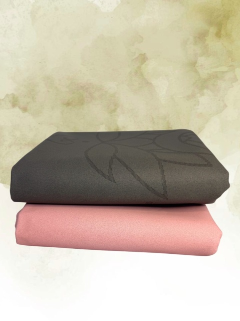 émoa Podróżna Składana Mata do Jogi TPE Czarna