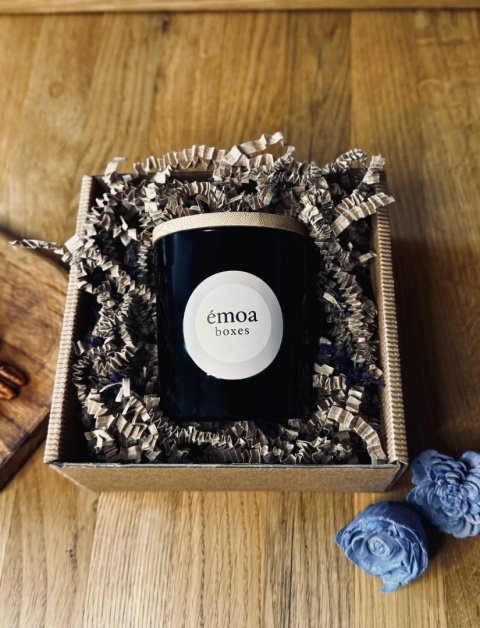 Ręcznie robiona świeca o zapachu męskim