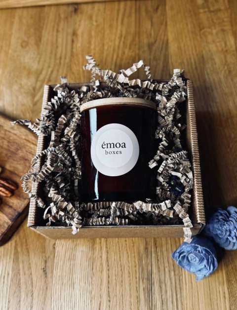 Ręcznie robiona świeca o zapachu palo santo