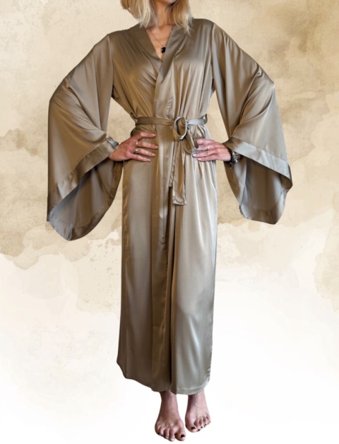 Szlafrok émoa satynowy różne kolory